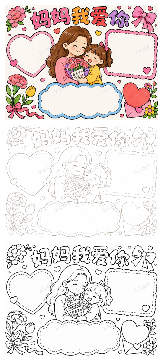 母亲节完整预览图