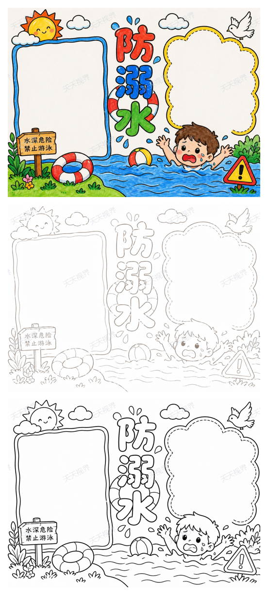 防溺水完整预览图