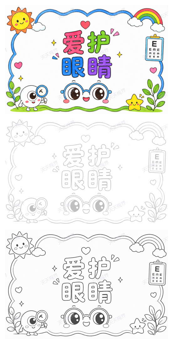 爱护眼睛完整预览图
