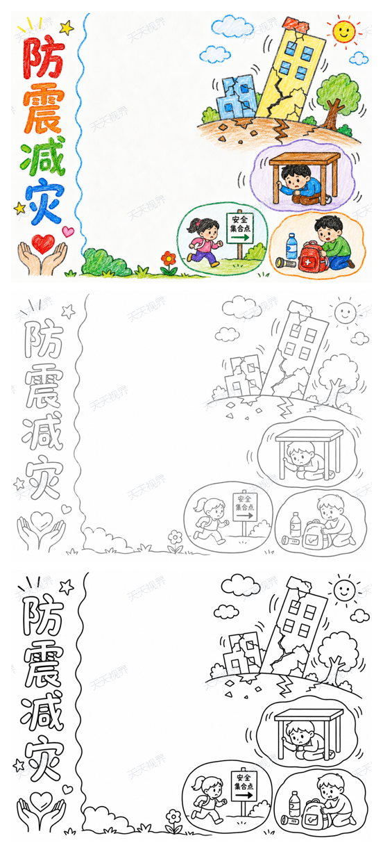 防震减灾完整预览图